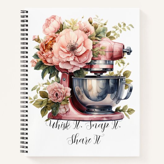 Whisk it, snap it, share it | Baking Journal (Devant)