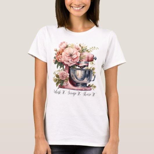 Whisk it, snap it, share it | Baking T-Shirt (Devant)
