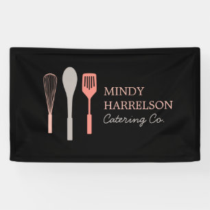 WHISK LEPEL SPATULA LOGO IV voor Bakkerij, Caterin Spandoek