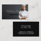 Whisk Logo | chef-kok Visitekaartje (Voorkant / Achterkant)