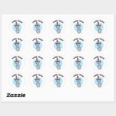Whisk neemt Funny Baking Pun Ronde Sticker (Vel)