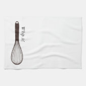 Whisk Thé Serviette de cuisine (Horizontal)