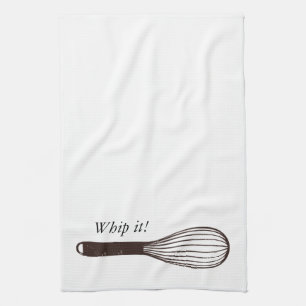 Whisk Thé Serviette de cuisine