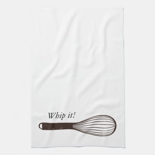 Whisk Thé Serviette de cuisine (Vertical)