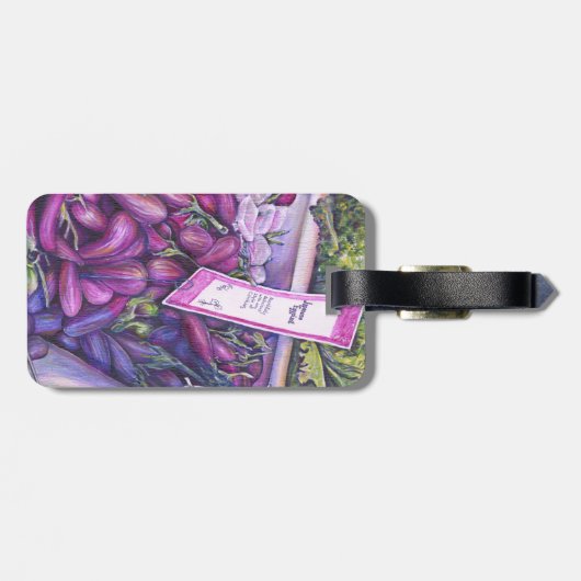 Whisk Well for Whale Soup Bagagelabel (Achterkant horizontaal)