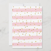 Whisked Away Bridal Shower Invitation Kaart (Achterkant)