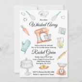 Whisked Away Kitchen Bridal Shower Kaart (Voorkant)