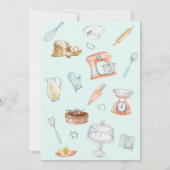 Whisked Away Kitchen Bridal Shower Kaart (Achterkant)