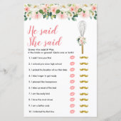 Whisked Away zei dat ze Kaart van games zei (Voorkant)