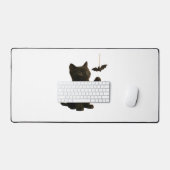 Whisker Hex & Lantaarn Glow Classic T-shirt Bureaumat (Keyboard & Muis)