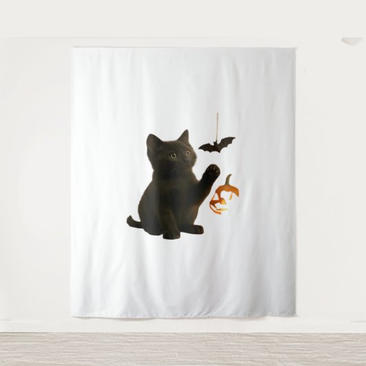 Whisker Hex & Lantaarn Glow Classic T-shirt Wandkleed (Voorkant)