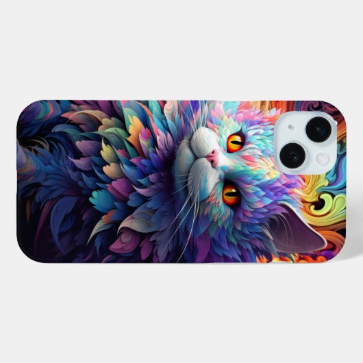 Whisker Wonder Case-Mate iPhone Case (Achterkant (horizontaal))