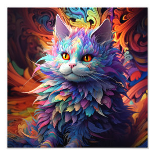 Whisker Wonder Foto Afdruk