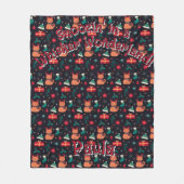 Whisker Wonderland Fleece Deken (Voorkant)