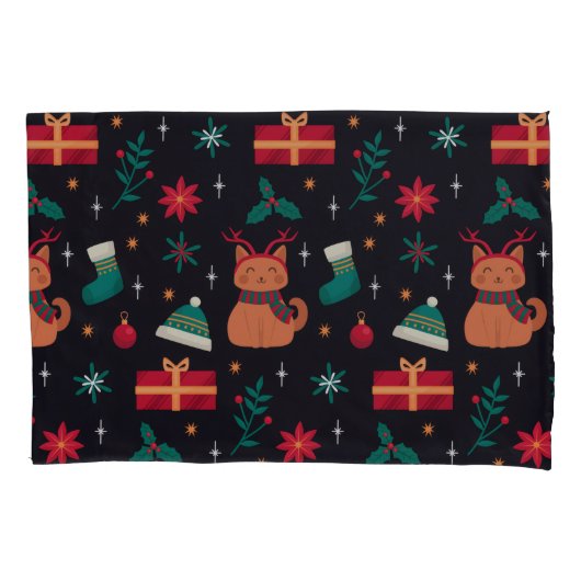 Whisker Wonderland Kussensloop (Voorkant)