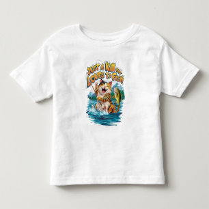 Whiskered Prection: Een katachtige Vissers Verrukk Kinder Shirts