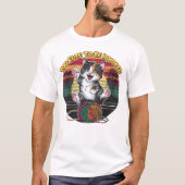 Whiskers en garen Te schattig om te worden genegee T-shirt (Voorkant)