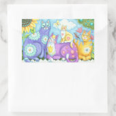 Whiskers Et Pureuses, TCHAT AMIS STICKERS Feuille (Sac)