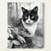 Whiskers et Watchfult - chat de forêt (Dos)