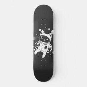 Whiskers in de ruimte skateboard