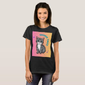 Whiskers & Tales | T-Shirt Whimsical Cat Storybook (Devant entier)