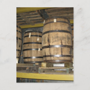 Whiskey Barrels Briefkaart