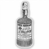  Whiskey Bottle Sticker - Classic Charm (Voorkant)