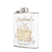 Whiskey Bruiloft Bachelorfeest Heupfles (Links)