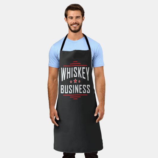 Whiskey Business Schort (Gedragen)