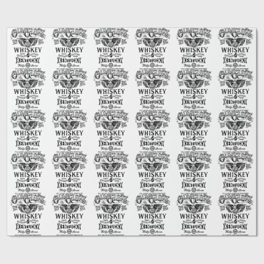 Whiskey Cadeaupapier (Vlak)