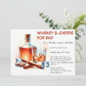 Whiskey & Cigars – Invitation de la fête des Pères (Debout devant)