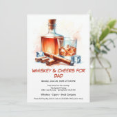 Whiskey & Cigars – Invitation de la fête des Pères (Debout devant)