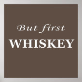 whiskey-citaten poster (Voorkant)