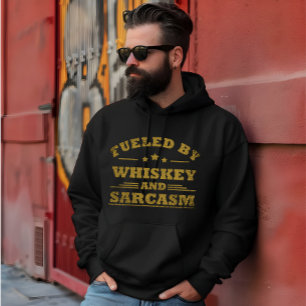 Whiskey citeert grappige drink alcoholische gezegd hoodie