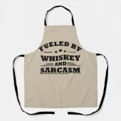 Whiskey citeert grappige drink alcoholische gezegd schort (Voorkant)