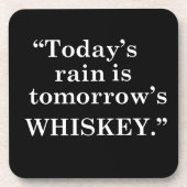 Whiskey citeert grappige drink gezegden bier onderzetter (Voorkant)