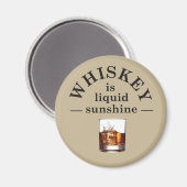 Whiskey citeert grappige drink gezegden magneet (Voorkant / Achterkant)