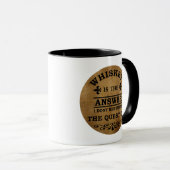 Whiskey citeert grappige drink gezegden mok (Voorkant rechts)