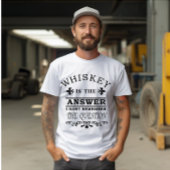 Whiskey citeert grappige drink gezegden t-shirt