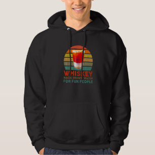 Whiskey Definitie Magisch Bruin Water Voor Plezier Hoodie