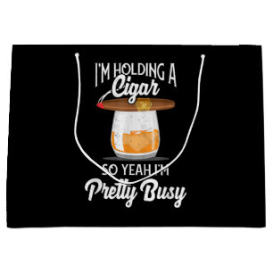 Whiskey die ik vasthoud Sigaar Dus ja ik ben vrij Groot Cadeauzakje