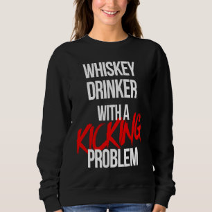 Whiskey Drinker Met een Trapprobleem Karate Wor Trui