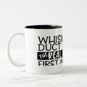 Whiskey en Duct Tape Coffee Mok (Links)