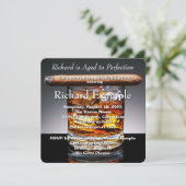 Whiskey en sigaar verjaardagsfeestje kaart (Staand voorkant)