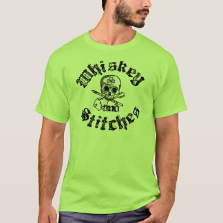 Whiskey en Stitches Mannen Shirt