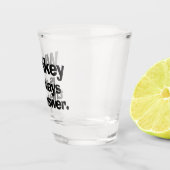 Whiskey est toujours la réponse verre de tir (Droite)