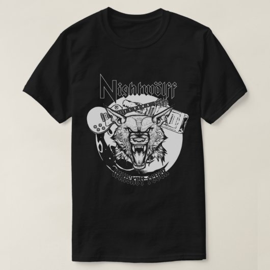 Whiskey Fever T-Shirt ontworpen door Nightwolff (Design voorkant)