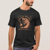 Whiskey & Fire Bold Statement Grafisch T-shirt (Voorkant)