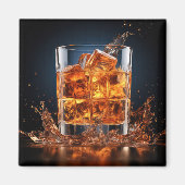 Whiskey Glass Magneet (Voorkant)