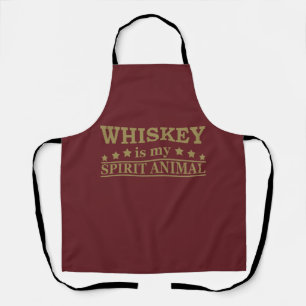 Whiskey is mijn spirituele dier grappige alcohol g schort